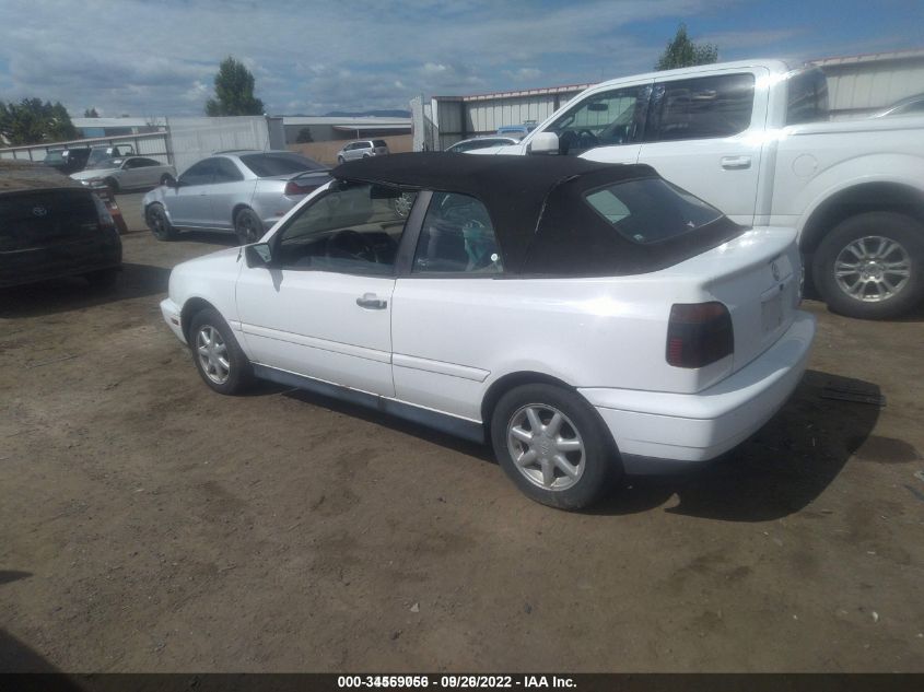 1997 Volkswagen Cabrio Highline (A4)/Highline (M5) VIN: 3VWBA81E0VM801589 Lot: 34569056