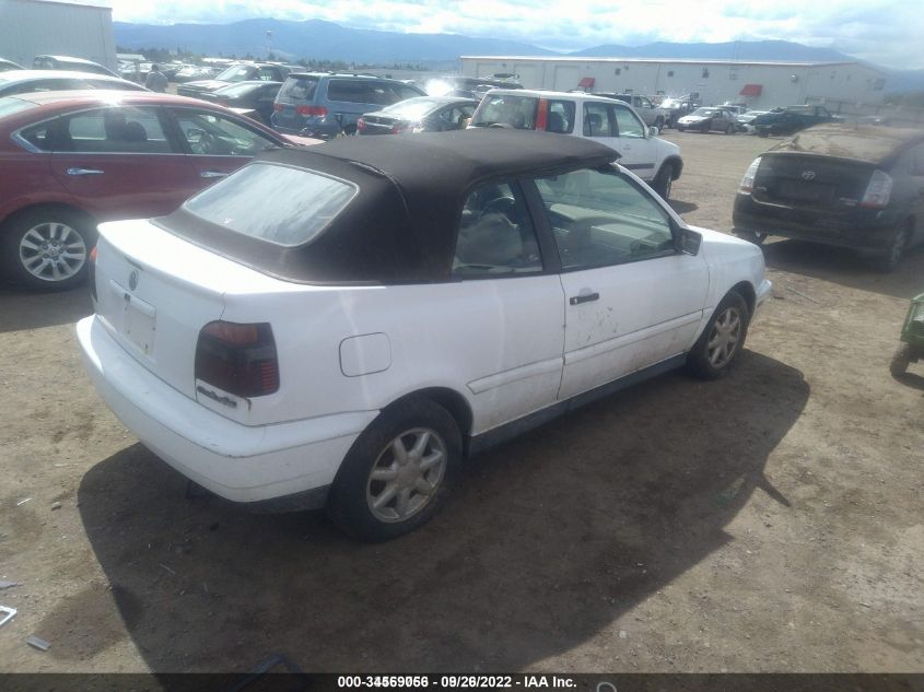 1997 Volkswagen Cabrio Highline (A4)/Highline (M5) VIN: 3VWBA81E0VM801589 Lot: 34569056