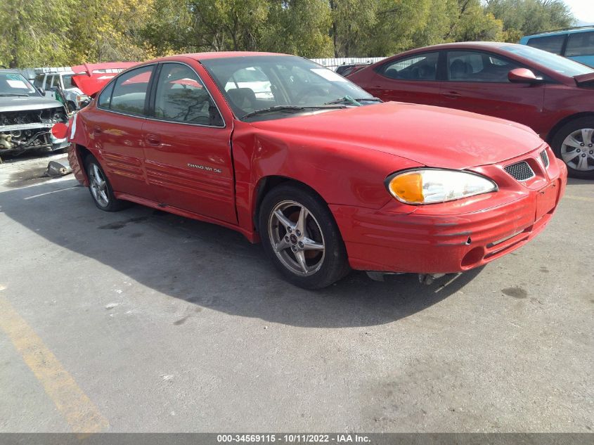 2000 Pontiac Grand Am Se VIN: 1G2NE52T8YM711479 Lot: 34569115