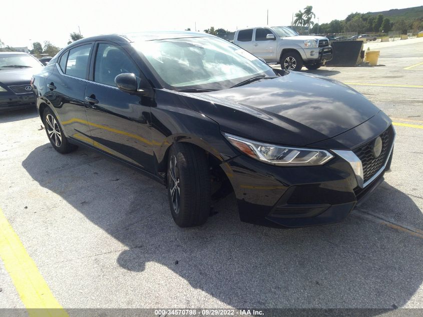 2022 Nissan Sentra Sv Xtronic Cvt VIN: 3N1AB8CV7NY240845 Lot: 34570798