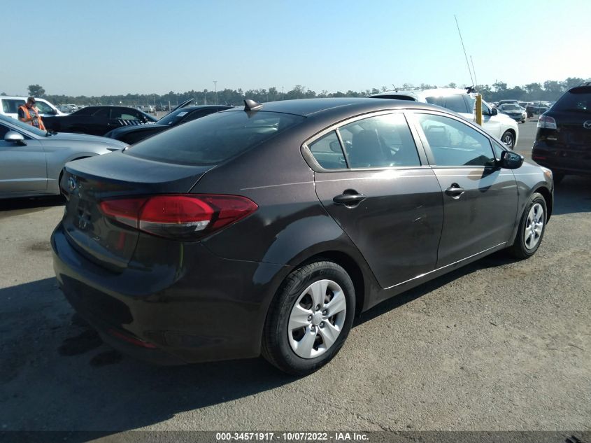 2017 Kia Forte Lx VIN: 3KPFK4A71HE023944 Lot: 34571917