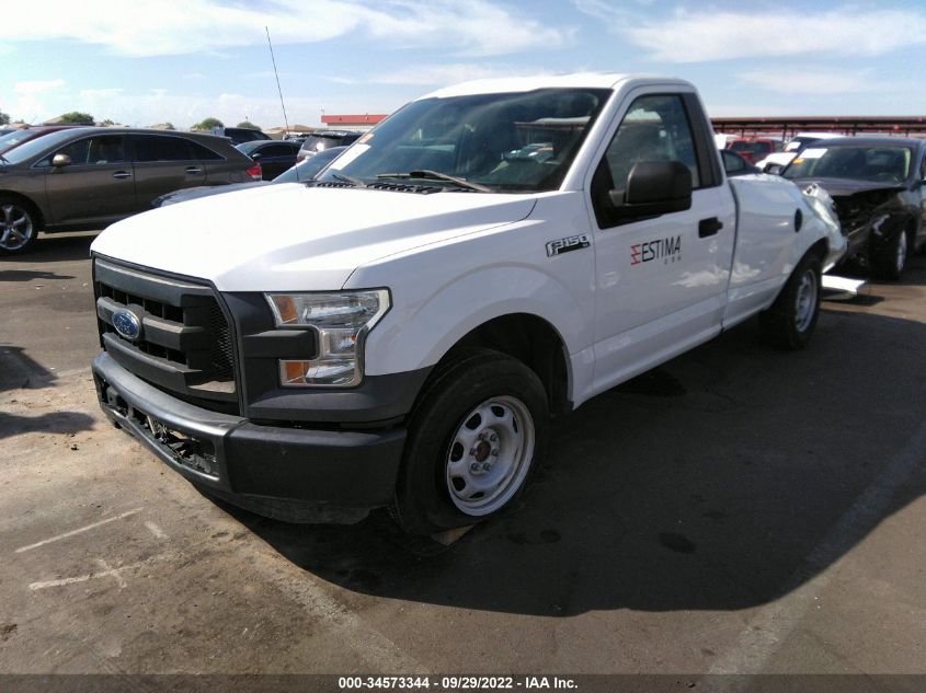 2016 Ford F-150 Xl VIN: 1FTMF1C83GKD95510 Lot: 34573344