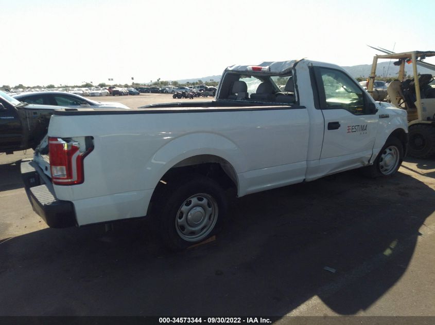 2016 Ford F-150 Xl VIN: 1FTMF1C83GKD95510 Lot: 34573344