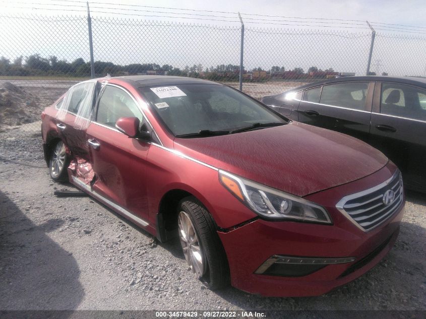 2015 Hyundai Sonata Limited VIN: 5NPE34AF0FH196041 Lot: 34579429