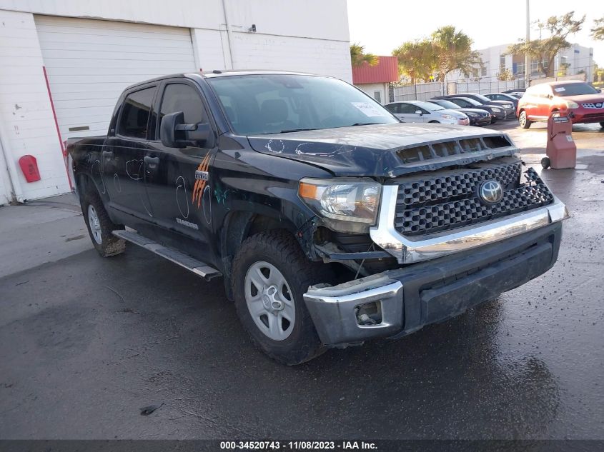 2019 Toyota Tundra 4Wd Sr5 VIN: 5TFDW5F10KX791590 Lot: 34520743