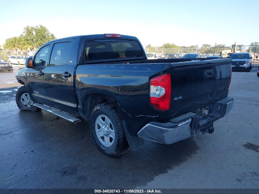 2019 Toyota Tundra 4Wd Sr5 VIN: 5TFDW5F10KX791590 Lot: 34520743