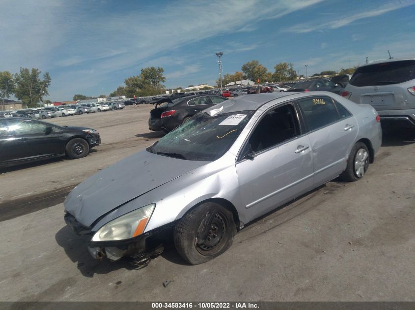 2003 Honda Accord 2.4 Lx VIN: 1HGCM56463A085709 Lot: 34583416