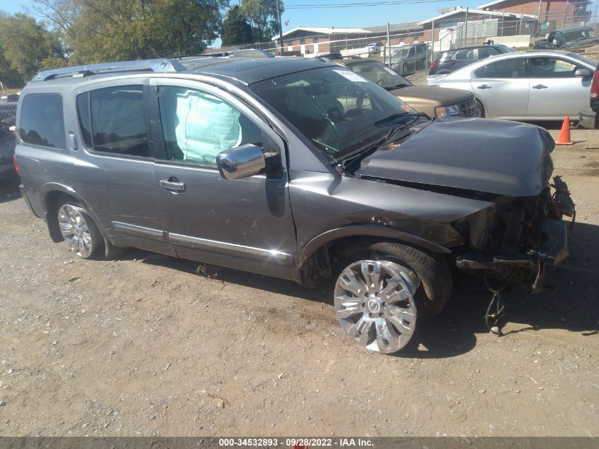 2015 Nissan Armada Platinum VIN: 5N1BA0ND2FN608031 Lot: 34532893