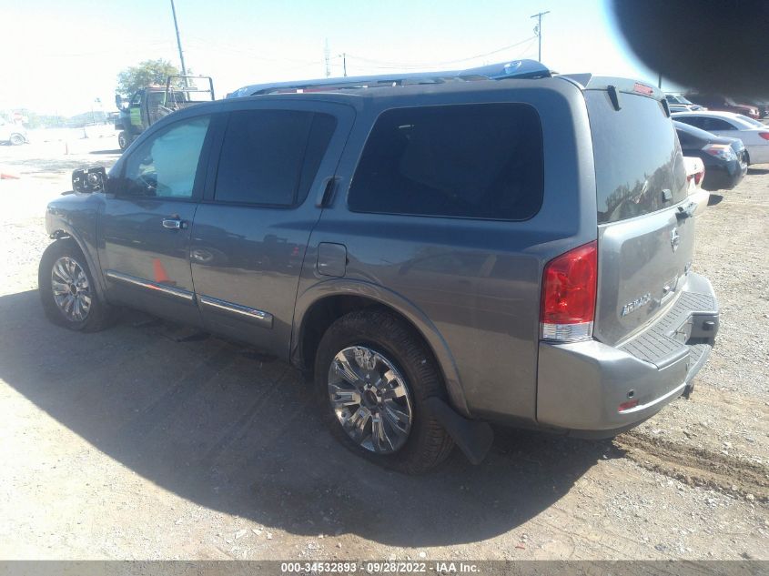 2015 Nissan Armada Platinum VIN: 5N1BA0ND2FN608031 Lot: 34532893