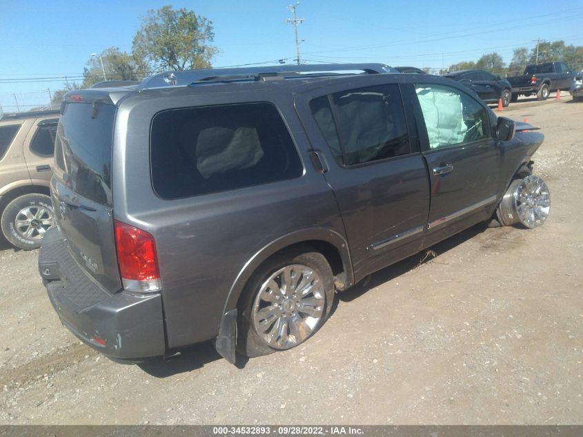 2015 Nissan Armada Platinum VIN: 5N1BA0ND2FN608031 Lot: 34532893