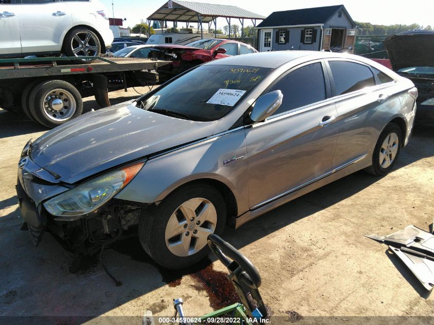 2011 Hyundai Sonata Hybrid VIN: KMHEC4A4XBA007309 Lot: 34590624