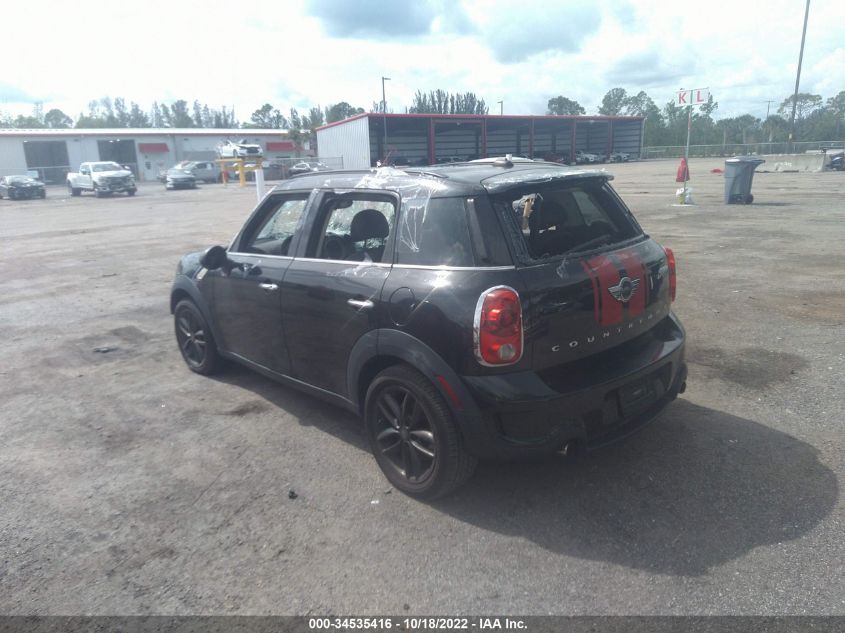 2013 Mini Countryman Cooper S VIN: WMWZC3C57DWP24422 Lot: 34535416