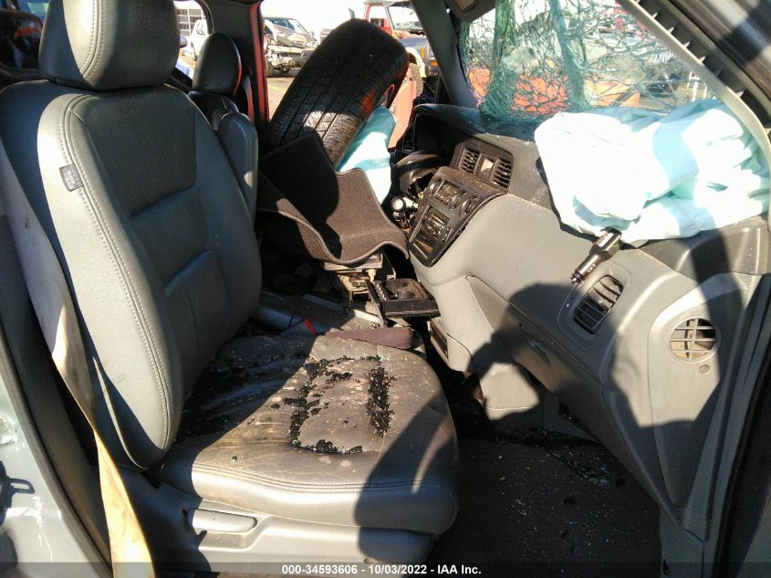 2002 Honda Odyssey Ex-L W/Dvd/Leather VIN: 2HKRL18072H565442 Lot: 34593606