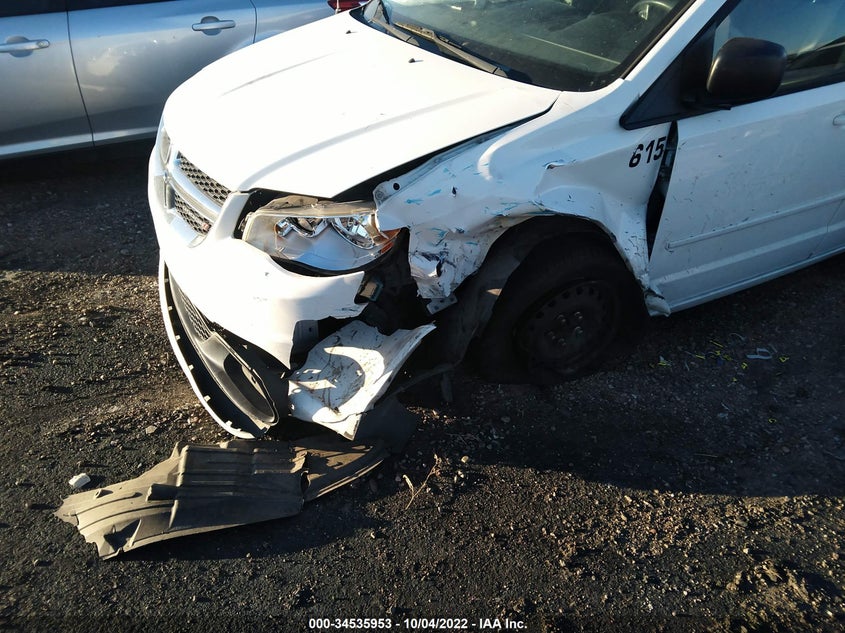 2012 Dodge Grand Caravan Se/Avp VIN: 2C4RDGBG7CR398929 Lot: 34535953