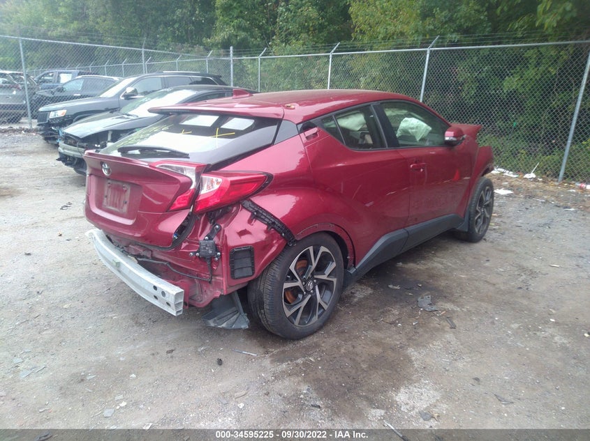 2018 Toyota C-Hr Xle Premium VIN: JTNKHMBX1J1011146 Lot: 34595225