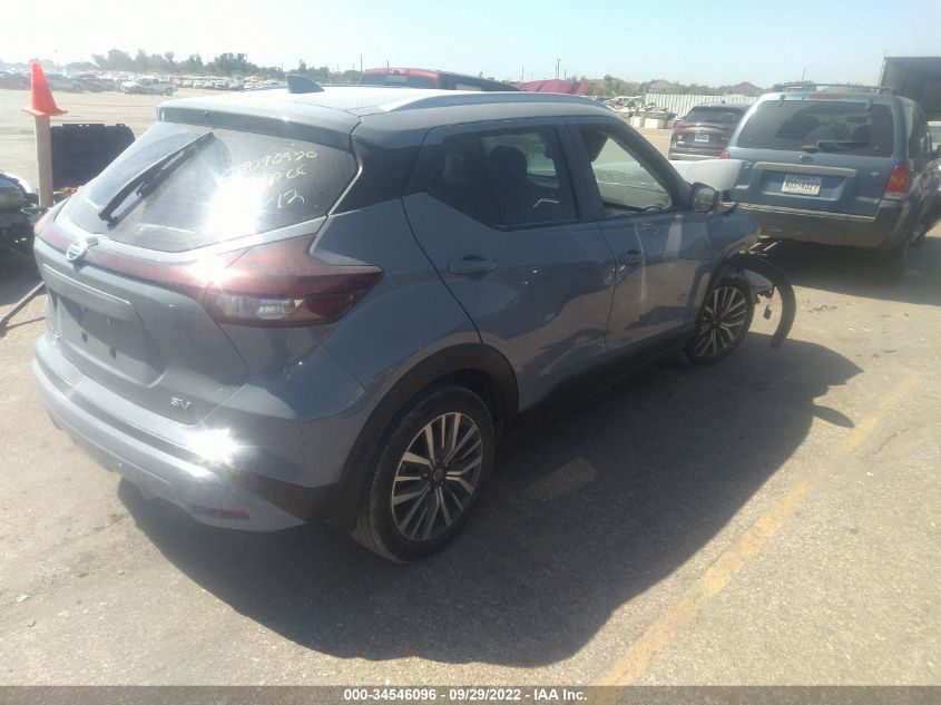 2021 Nissan Kicks Sv VIN: 3N1CP5CVXML518688 Lot: 34546096