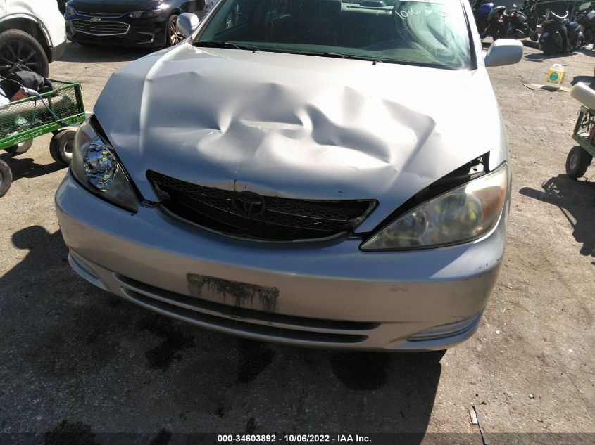 2002 Toyota Camry Xle/Se/Le VIN: 4T1BE32K22U035009 Lot: 34603892