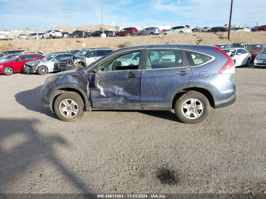 2014 Honda Cr-V Lx VIN: 2HKRM4H34EH604484 Lot: 34611053