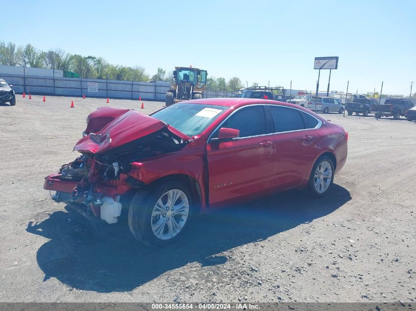 2015 Chevrolet Impala 1Lt VIN: 2G1115SL3F9138693 Lot: 34555654