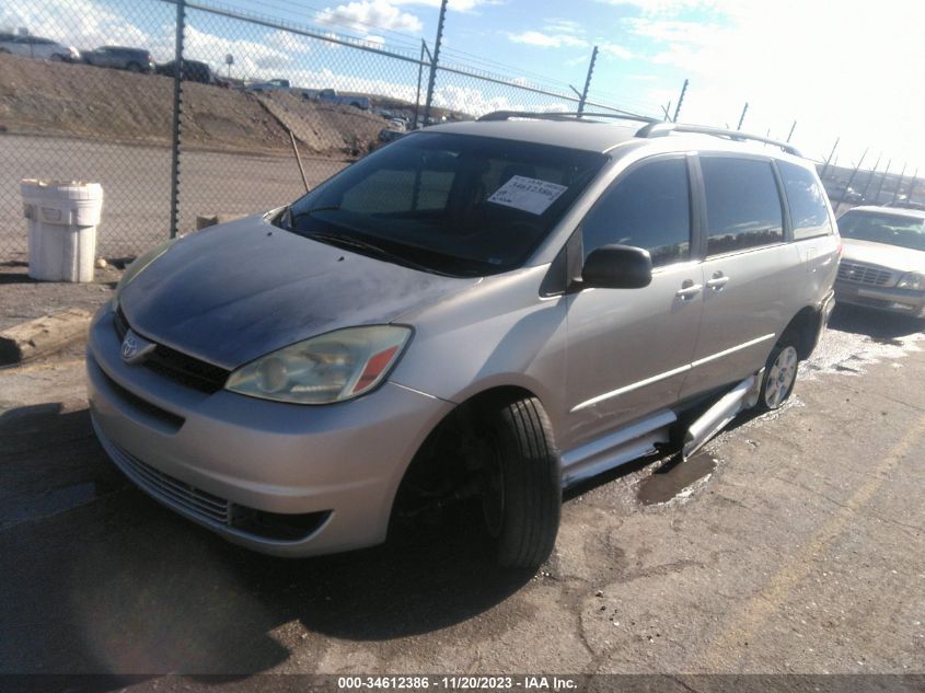 2004 Toyota Sienna Ce/Le VIN: 5TDZA23CX4S084367 Lot: 40913407