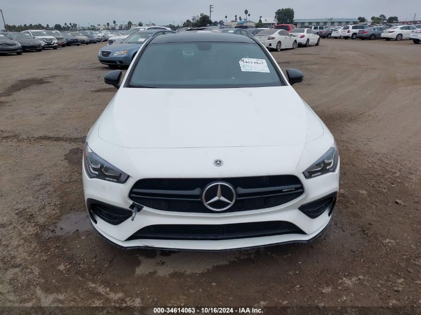 2022 Mercedes-Benz Amg Cla 35 VIN: W1K5J5BB7NN300231 Lot: 34614063