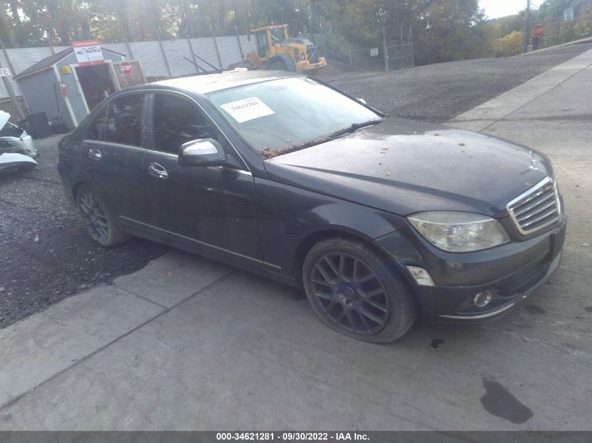 2008 Mercedes-Benz C 300 Sport 4Matic/Luxury 4Matic VIN: WDDGF81X48F080845 Lot: 34621281