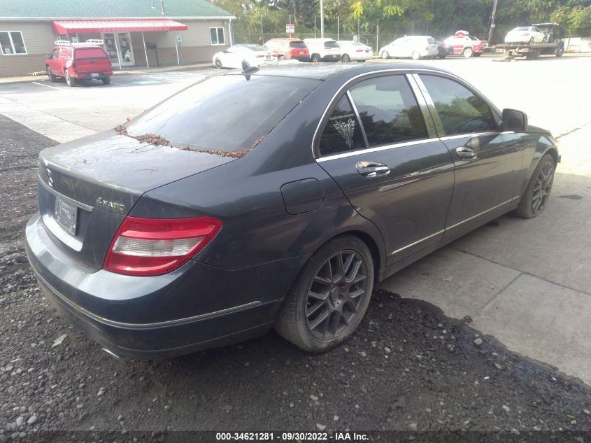 2008 Mercedes-Benz C 300 Sport 4Matic/Luxury 4Matic VIN: WDDGF81X48F080845 Lot: 34621281