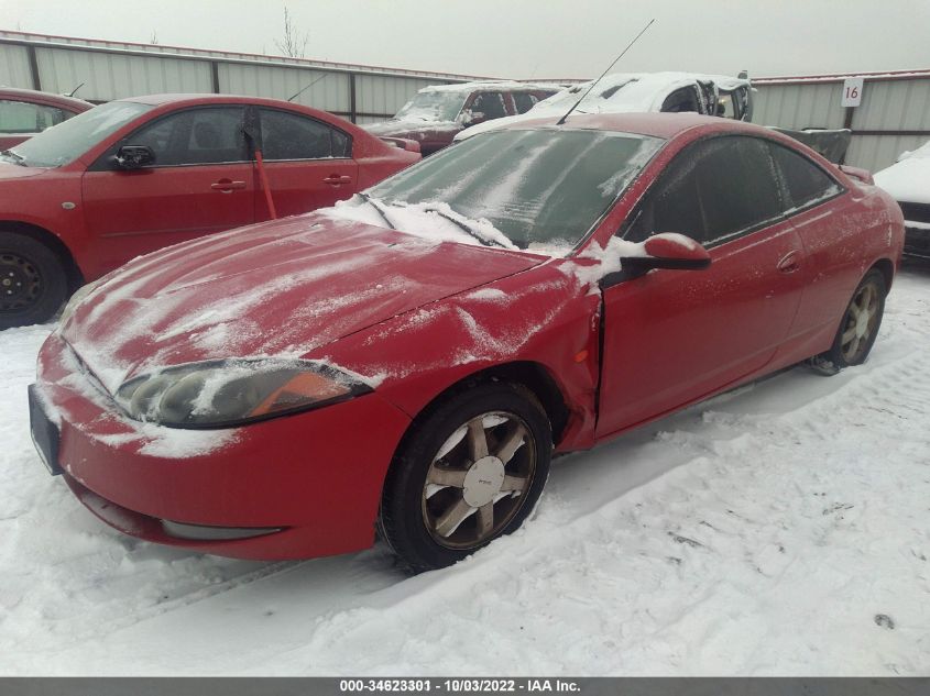 1999 Mercury Cougar V6 VIN: 1ZWFT61L4X5756157 Lot: 34623301