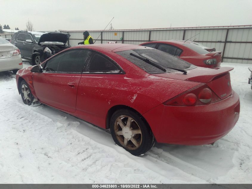 1999 Mercury Cougar V6 VIN: 1ZWFT61L4X5756157 Lot: 34623301