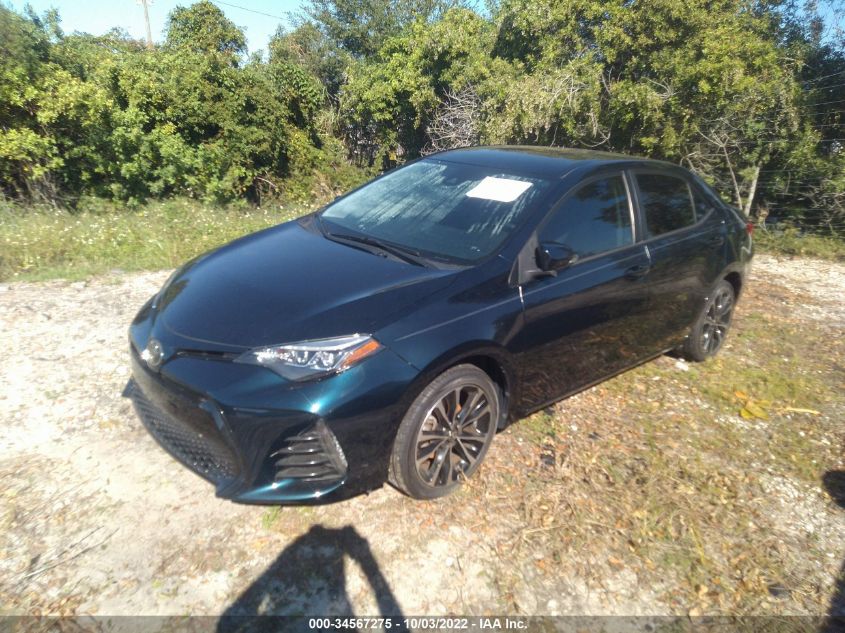 2019 Toyota Corolla Se VIN: 5YFBURHE8KP891665 Lot: 34567275