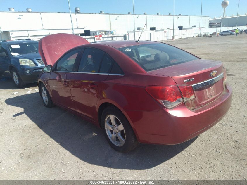 2011 Chevrolet Cruze Lt VIN: 1G1PE5S97B7272427 Lot: 34633331