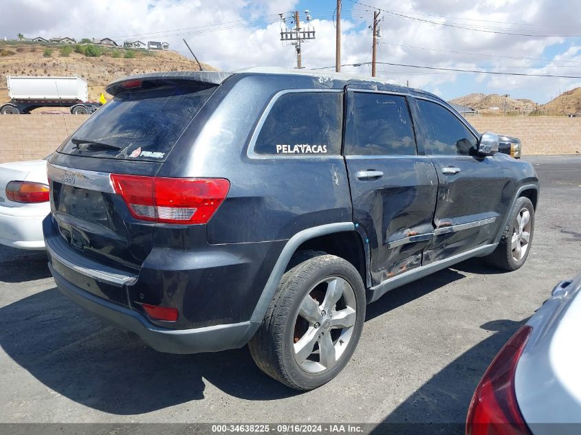 2013 Jeep Grand Cherokee Overland VIN: 1C4RJECT0DC526088 Lot: 34638225