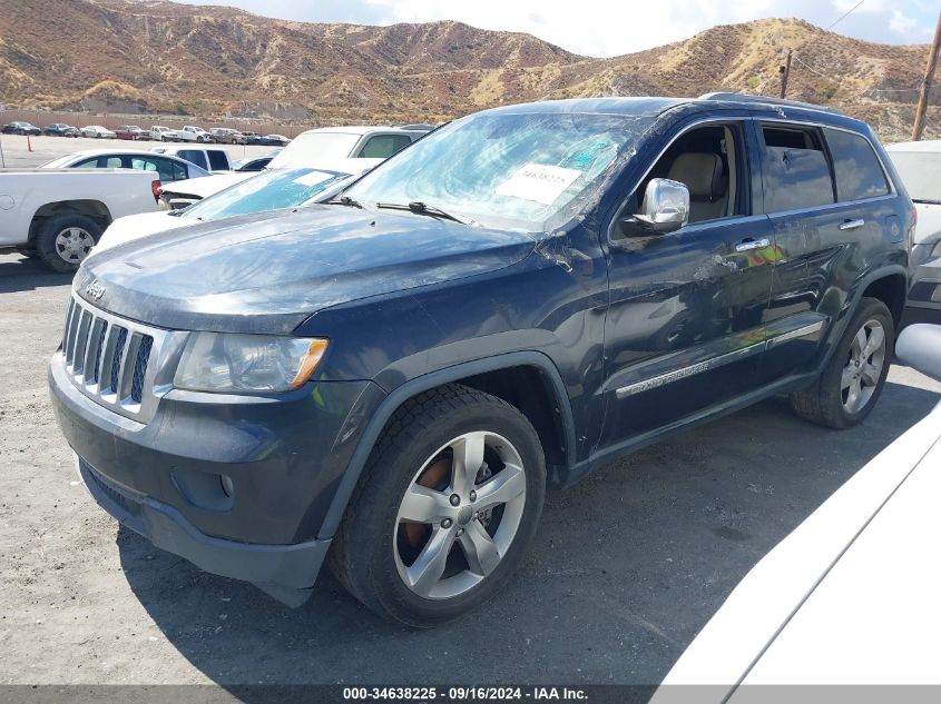 2013 Jeep Grand Cherokee Overland VIN: 1C4RJECT0DC526088 Lot: 34638225