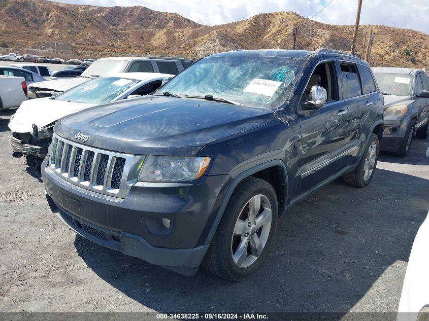 2013 Jeep Grand Cherokee Overland VIN: 1C4RJECT0DC526088 Lot: 34638225