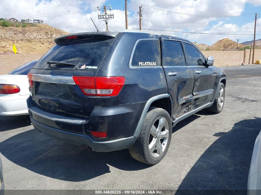 2013 Jeep Grand Cherokee Overland VIN: 1C4RJECT0DC526088 Lot: 34638225