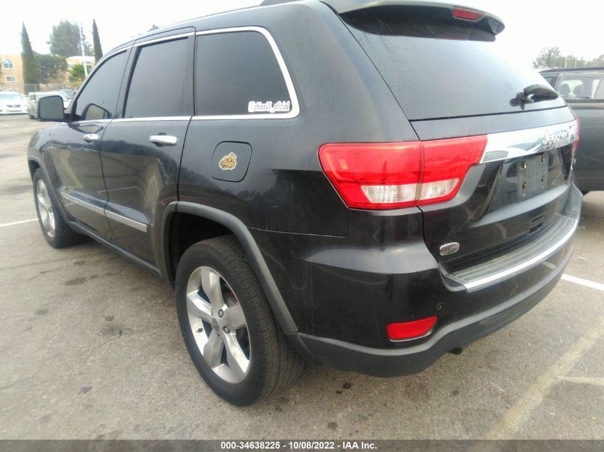 2013 Jeep Grand Cherokee Overland VIN: 1C4RJECT0DC526088 Lot: 34638225