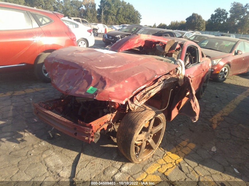 1ZVBP8CH3A5151890 2010 FORD MUSTANG photo no. 2