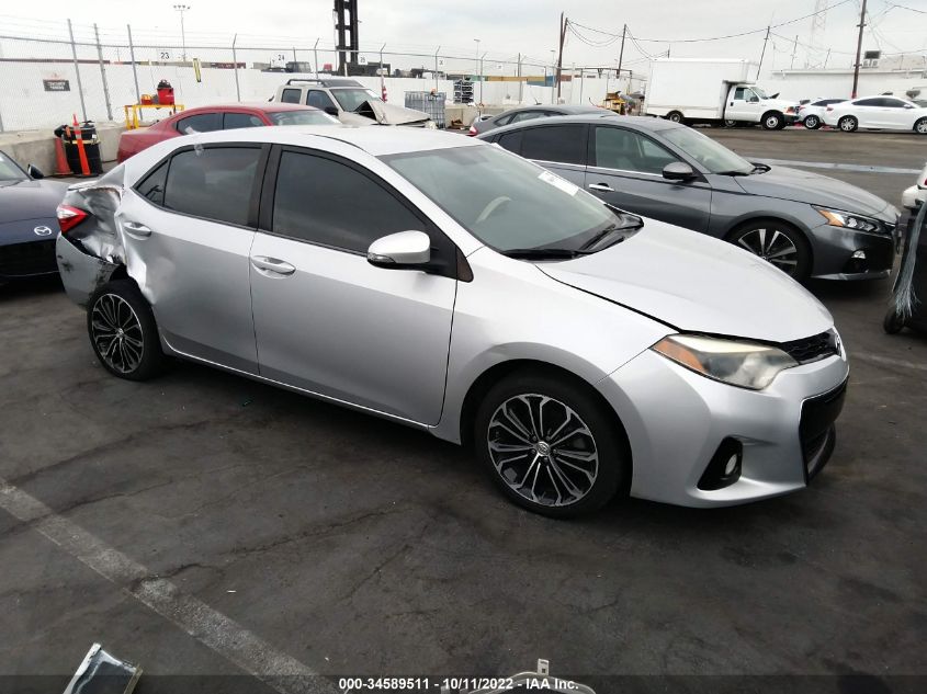 2016 Toyota Corolla S Plus VIN: 5YFBURHE8GP494447 Lot: 34589511