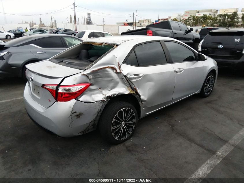 5YFBURHE8GP494447 2016 Toyota Corolla S Plus