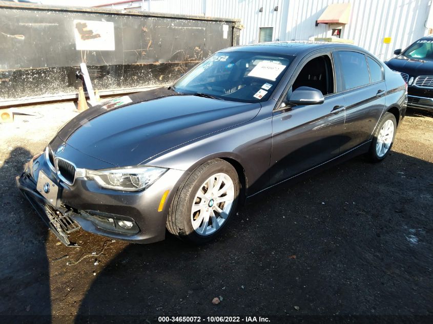 2018 BMW 320I VIN: WBA8A9C53JAH12087 Lot: 34650072