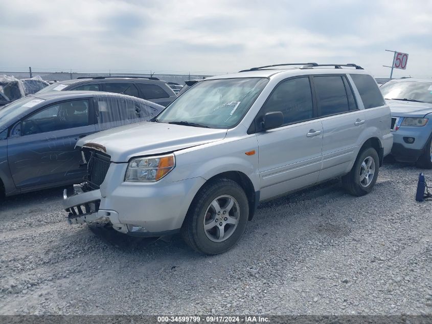 2008 Honda Pilot Ex VIN: 5FNYF28448B030703 Lot: 34599799