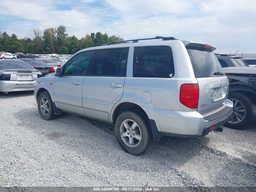 2008 Honda Pilot Ex VIN: 5FNYF28448B030703 Lot: 34599799