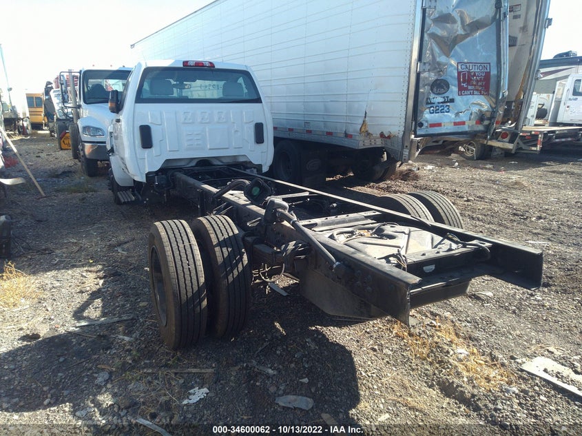 2020 Chevrolet Silverado 6500Hd 1Wt white truck diesel 1HTKHPVK5LH354867 photo #4
