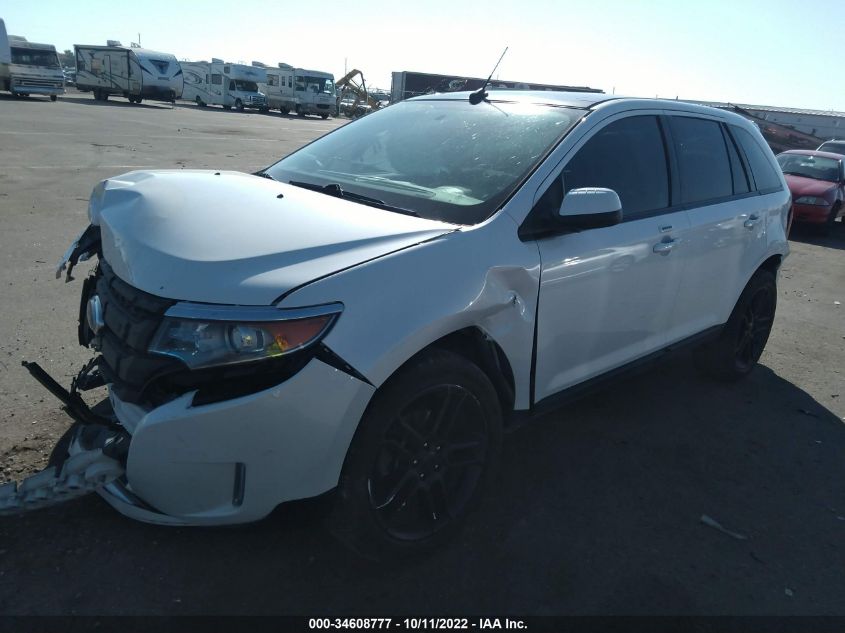 2014 Ford Edge Sel VIN: 2FMDK4JC3EBB05015 Lot: 34608777