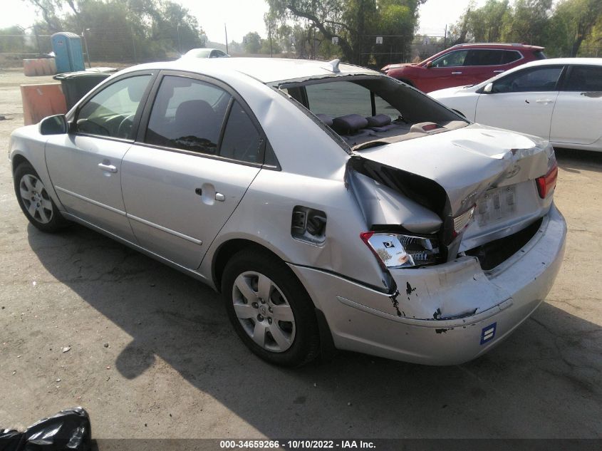 2009 Hyundai Sonata Gls VIN: 5NPET46C29H573455 Lot: 34659266