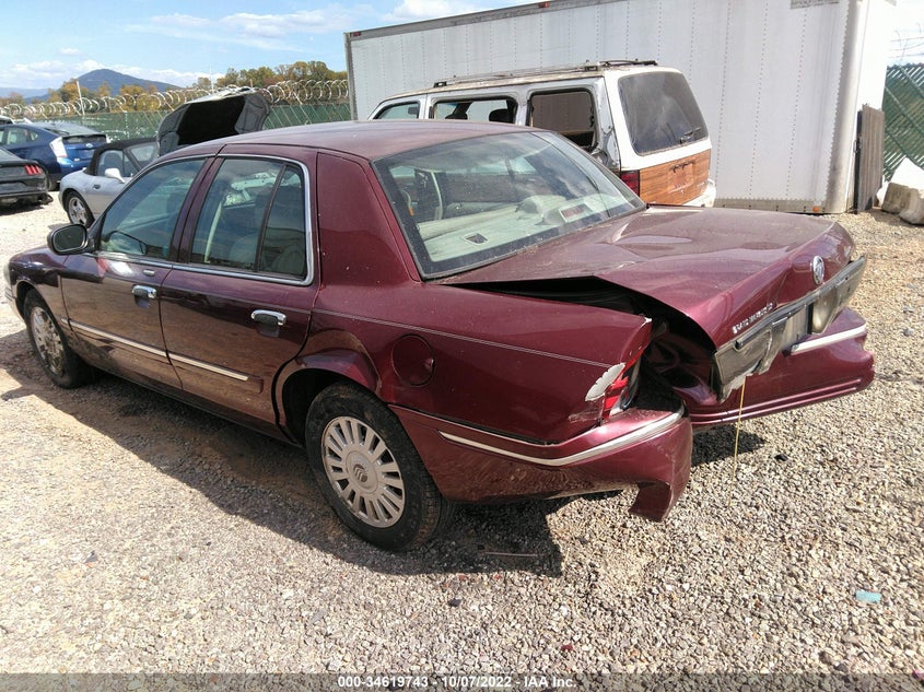 2007 Mercury Grand Marquis Ls VIN: 2MEFM75V77X639952 Lot: 34619743