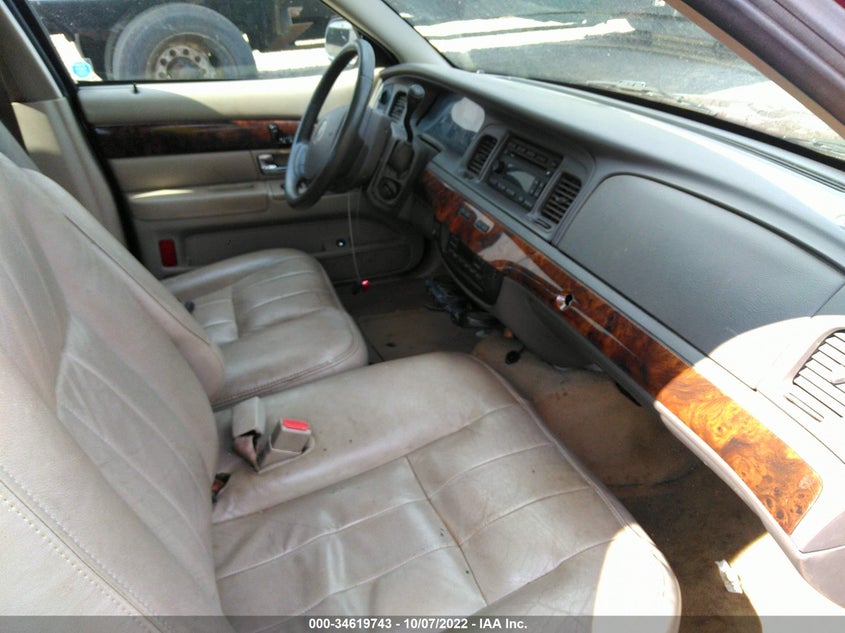 2007 Mercury Grand Marquis Ls VIN: 2MEFM75V77X639952 Lot: 34619743