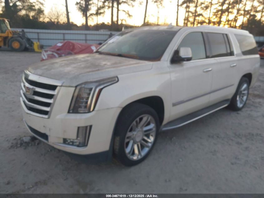 2015 Cadillac Escalade Esv Luxury VIN: 1GYS3SKJXFR694227 Lot: 34671019