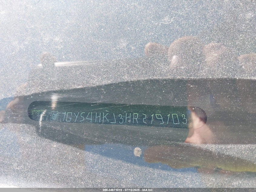 2015 Cadillac Escalade Esv Luxury VIN: 1GYS3SKJXFR694227 Lot: 34671019