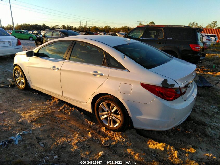 2012 Hyundai Sonata Gls VIN: 5NPEB4ACXCH439519 Lot: 34628657